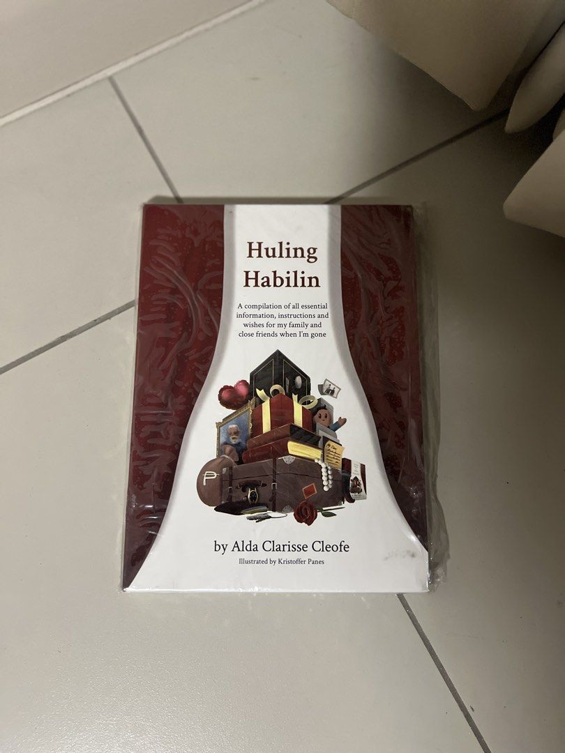 Huling Habilin Succession Planner (Category: Textbooks) located in Muntinlupa City. Submitted by rjmlg (Listing ID 1454874029, Image 1). Description: Compilation of essential information, instructions, and wishes for family and close friends.