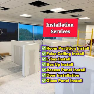 Partition Board Wall Installation & False Ceiling Installation  收藏品 1