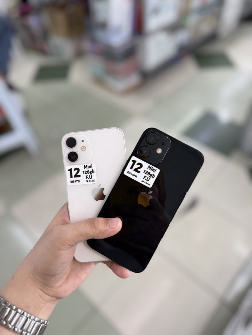 Iphone 12 MINI 128GB 97BH Openline no issues (Category: iPhone 12 Series) located in San Juan City. Submitted by najihahtelecomshop2018 (Listing ID 1454924798, Image 2). Description: Legit Store | Original unit FOR SALE | TRADE / SWAP ▫️INSTALLMENT thru: 🔸Credit Card (straight / installment) 🔸Ggives / Gcredit + 6% interest 🔸Spay Later + 6% interest (RFS: Buy and Sell any kinds of Gadgets) Description: iPhone 12 MINI 128GB ( other GB are also a
