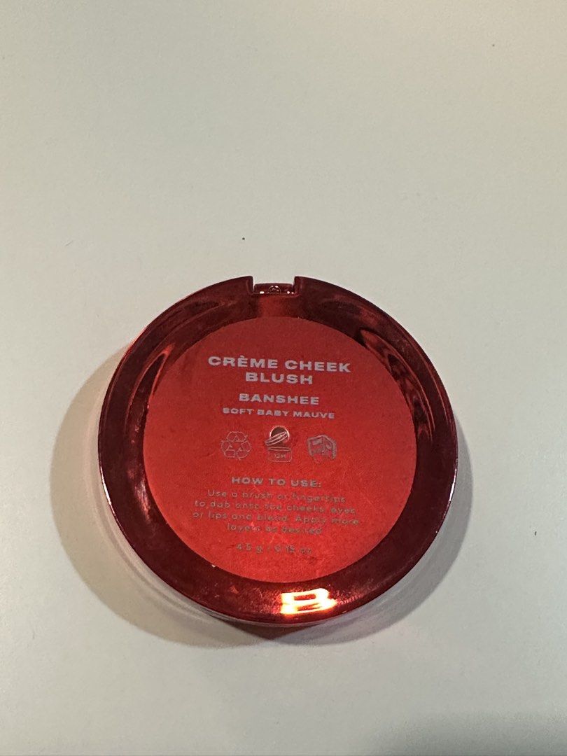 ISSY Creme Cheek Blush Banshee (Category: Makeup) located in Malabon City. Submitted by alysaleee (Listing ID 1454873320, Image 3). Description: Swatched only no box.