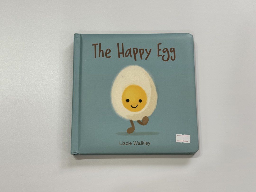 Jellycat The Happy Egg Book (Category: Children's Books) located in Quezon City. Submitted by candzremie (Listing ID 1454866346, Image 1). Description: - EUC condition - Can send video of the book .