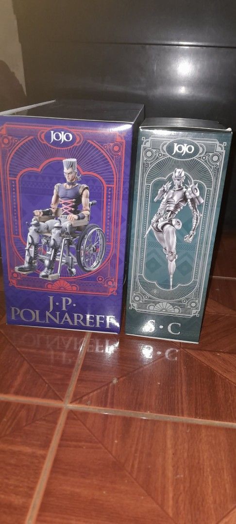 JoJo's Bizarre Adventure J.P. Polnareff Super Action Statue (Category: Figurines & Statues) located in Manila. Submitted by livestorm-c879 (Listing ID 1454946739, Image 2). Description: - JoJo's Bizarre Adventure J.P. Polnareff Super Action Statue - Includes figure and accessories - Separate S.C. figure also available - Ideal for collectors.