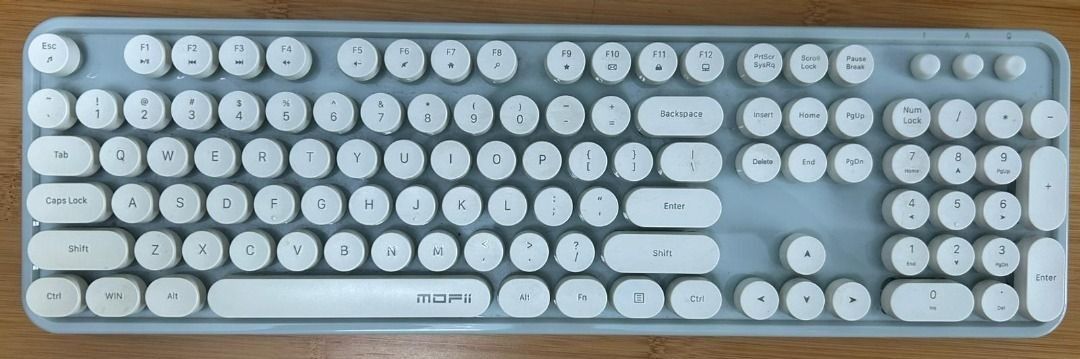 Keyboard Computer (Category: Computer Keyboard) located in Singapore. Submitted by pinetreew (Listing ID 1454835329, Image 1). Description: Brand: MOFII with USB Very good condition Lightly used With box.