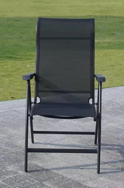 Kimdelin Black Folding Outdoor Chair (Category: Hiking & Camping) located in Dasmarinas. Submitted by queensu (Listing ID 1454814556, Image 1). Description: 🏕️ KIMDELIN CAMPING CHAIR 🖤 (Second hand) 2pcs available Relax ka lang and enjoy the outdoors! 🌿✨ ✔️ Comfortable & sturdy ✔️ Adjustable reclining backrest ✔️ Breathable mesh fabric ✔️ With armrests for extra comfort ✔️ Foldable & easy to bring anywhere ✔️ Perfect for camping, beach trips, 