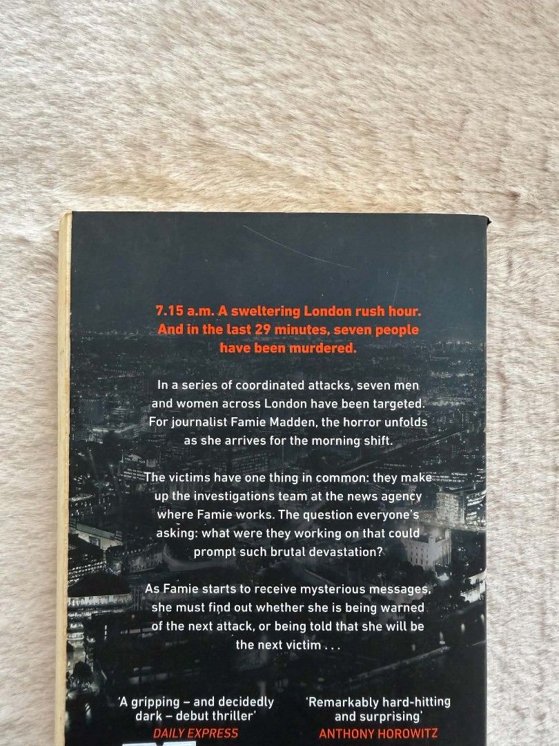 Knife Edge - Simon Maya (Category: Storybooks) located in Santiago. Submitted by bookworm_club (Listing ID 1454816384, Image 3). Description: 📚no cancellation, return or exchange. 📚secondhand books. some books are in good condition while some has minimal flaws (foxing, creases, dog-eared pages, etc.) 📚reasonable haggling is allowed. 💰MOP: For same day pickup - CASH & BANK TRANSFER For shipping or scheduled pickup - BANK TRANSFER 🚚MOD: •Store