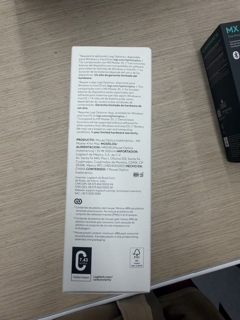 LOGITECH MX MASTER FOR MAC (Category: Mouse & Mousepads) located in Manila. Submitted by swiftriver-20e1 (Listing ID 1454913585, Image 2). Description: - Brand new Logitech MX Master 4 for Mac - Sleek white color - Master Series by Logitech - Optimized for macOS and iPadOS - High-performance wireless mouse - Ergonomic design for comfort - Ideal for boosting productivity - Meetups available at SM Light Mall or Uptown Mall (weekdays only).