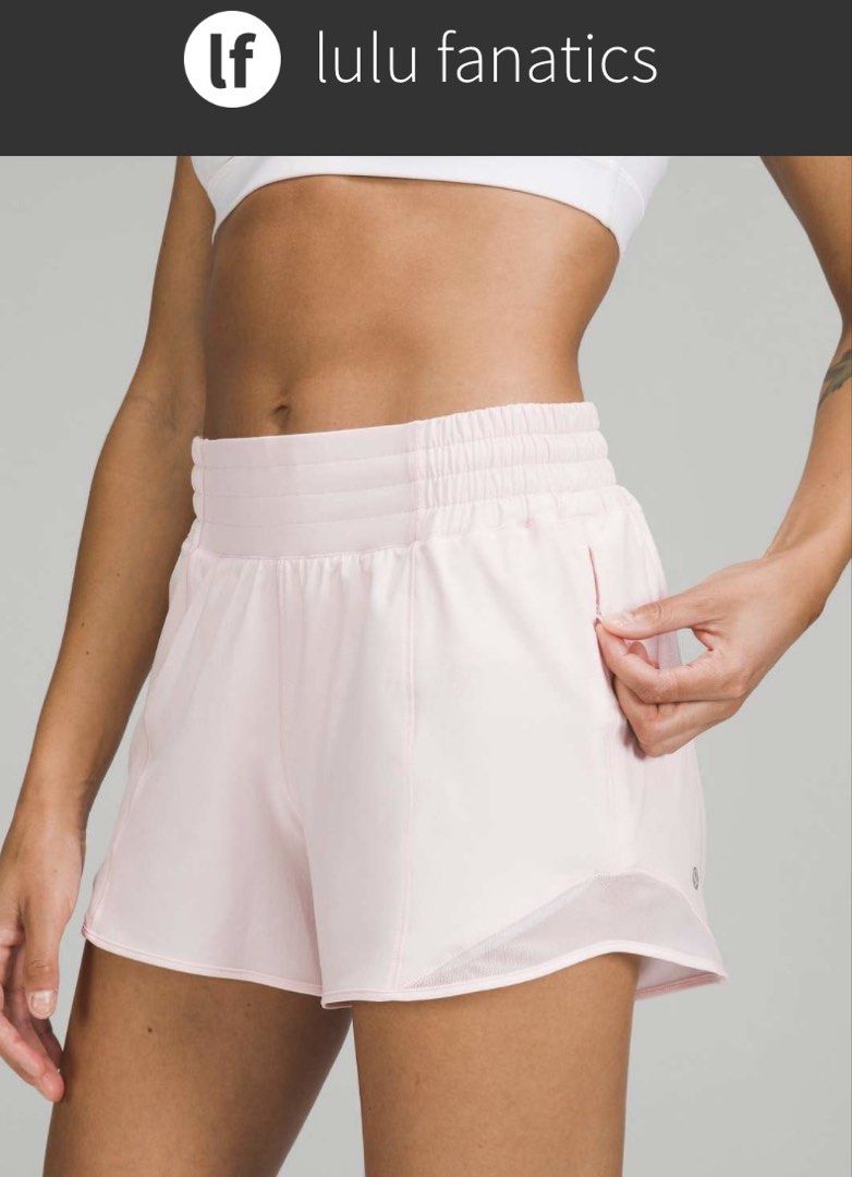 Lululemon Hotty Hot High-Rise Lined Short 4" dot 10 (Category: Activewear) located in Iba. Submitted by xooperfindslb (Listing ID 1454881738, Image 1). Description: Lululemon Hotty Hot High-Rise Lined Short 4” Dot 10 Color: strawberry milkshake Good condition No issue Need wash.