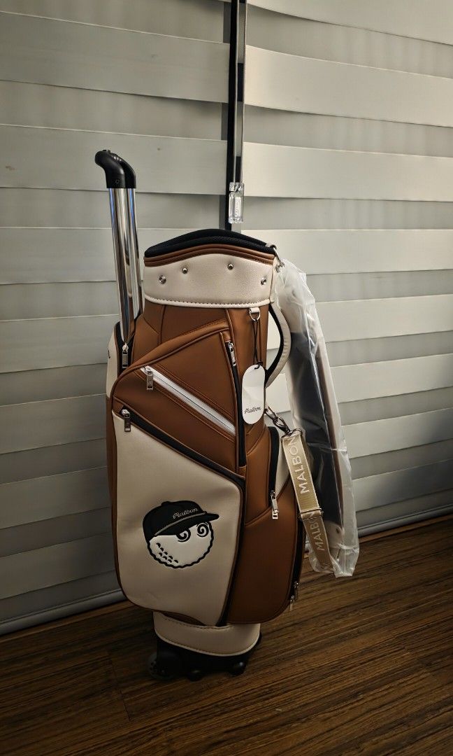 Malbon Golf Stand Bag (Category: Other Sports Equipment and Supplies) located in Manila. Submitted by corpogirlpaoma041922 (Listing ID 1454912119, Image 3). Description: Used only once! Perfect for the driving range or fairway. Lightweight and versatile..