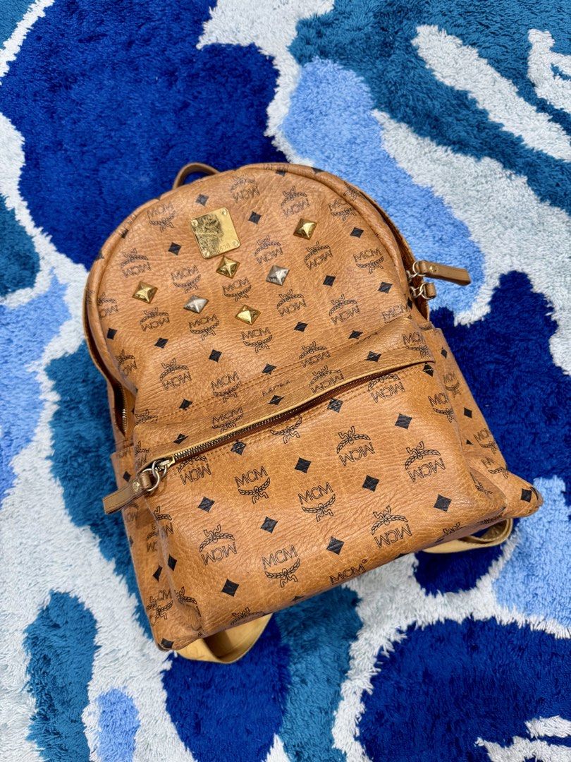 MCM backpack (Category: Backpacks) located in Kuala Lumpur. Submitted by teen.st (Listing ID 1454875330, Image 2). Description: ⏩️ Ready stock ⏩️ Used 9/10 ⏩️ 100% legit / Authentic.