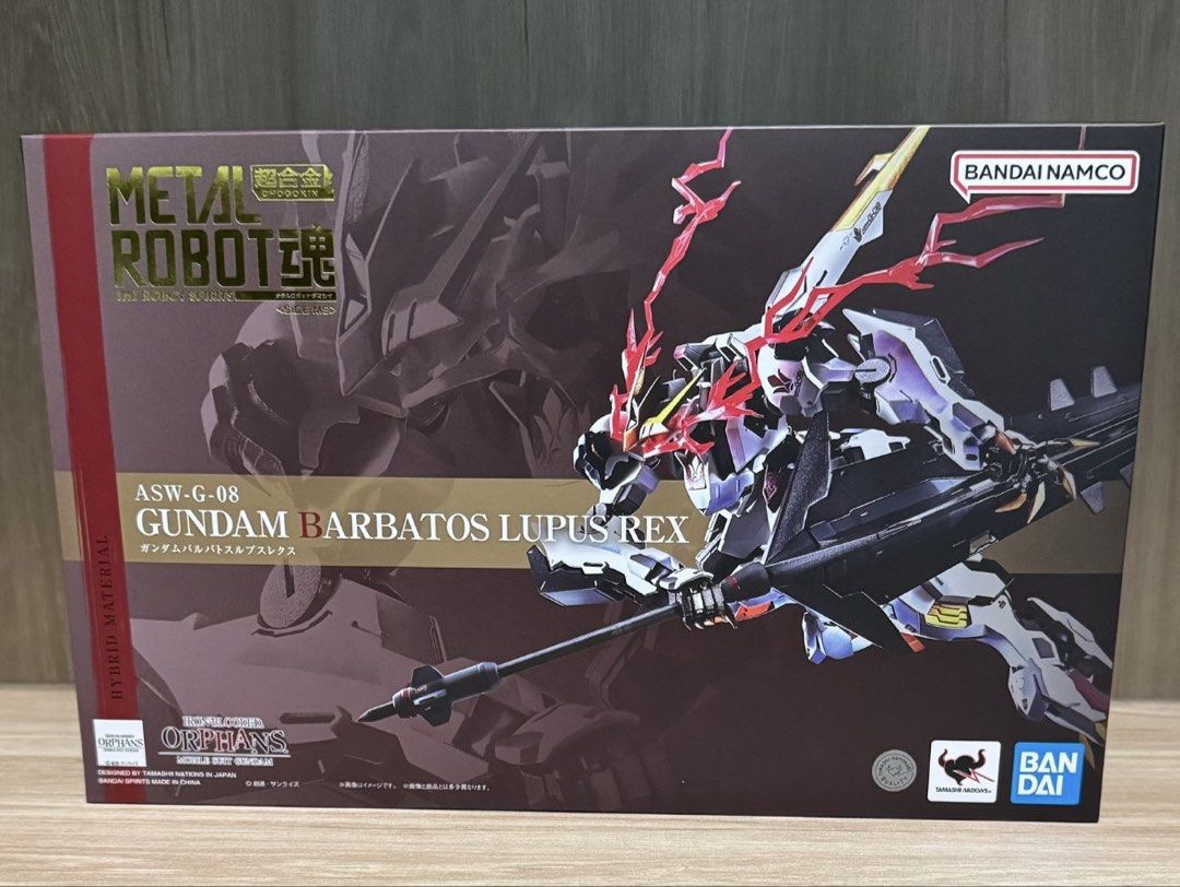 Metal Robot Spirits Side MS Barbatos Lupus Rex (Category: Gundam & Model Kits) located in Calamba. Submitted by dk.collectiblesph (Listing ID 1454824126, Image 1). Description: Brand new Back in box condition from MISB inopen lang to take photo shoot purposes never been displayed. Selling for 10,500 php Location: laguna Open for pickup or lalamove (buyer’s booking and shipping fee).
