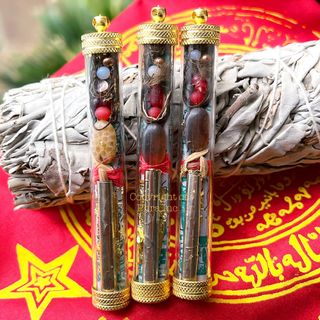 Wealth & Money Luck Mustika Items💰| Various Wealth Takrut | Mustika Pearl | Wealth Azimat, Yantra, Pusaka | Windfall Luck | Wealth Fetching | Business,Sales & Career Enhancement | Rezeki Fortune Luck | 🔥All Wealth Related Items ⚡️ Collection item 3