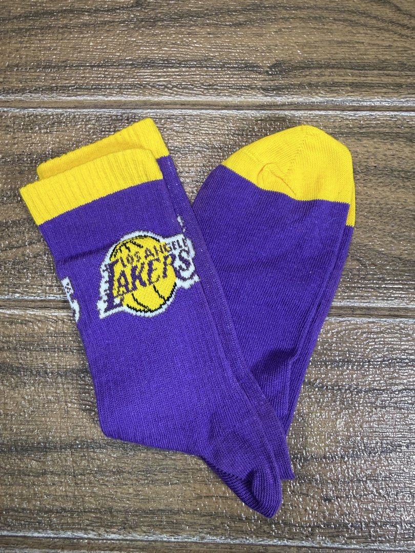 nba lakers high socks (Category: Socks) located in Quezon City. Submitted by fashionifywardrobe8899 (Listing ID 1454771080, Image 1). Description: .