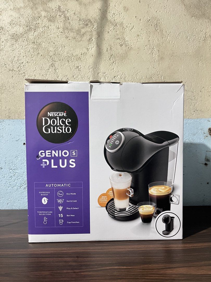 Nescafé Dolce Gusto Genio S Plus Coffee Machine (Category: Coffee Machines & Makers) located in Angeles City. Submitted by jelsmoove (Listing ID 1454881759, Image 1). Description: ₱6,000 negotiable Brand new / Never opened RFS: Raffle prize (di ko man magagamit) Can do meetups around Angeles City or shipping (buyer's expense).