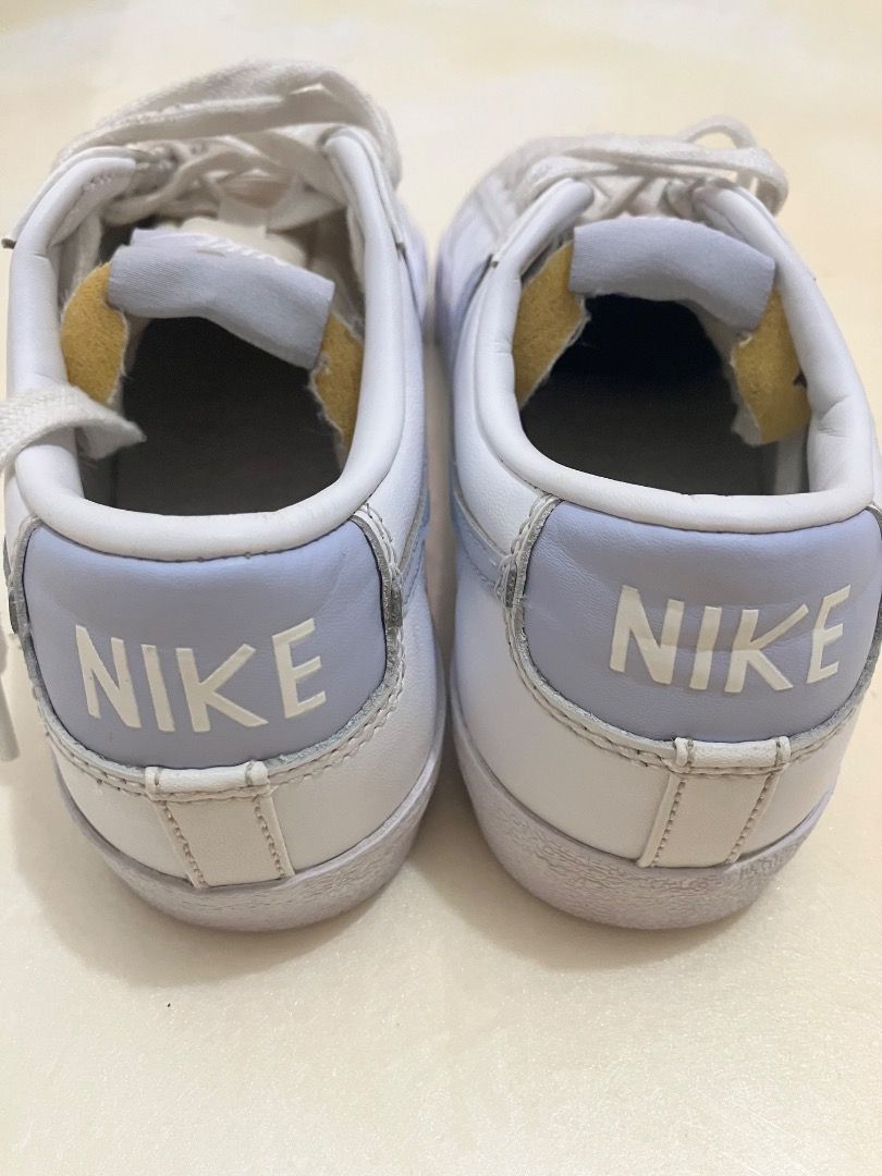 Nike Blazer Low '77 in the "Ghost" colorway (Category: Sneakers) located in Cabanatuan. Submitted by jpsom (Listing ID 1454807140, Image 3). Description: size 6.5 can fit upto 7 if slim feet, actual photos posted plus a stylebook.