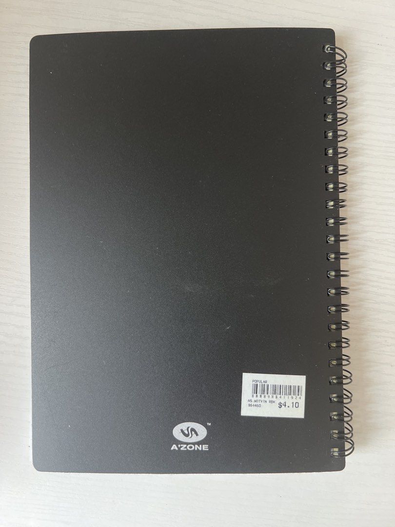Notebook (Category: Stationery & School Supplies) located in Singapore. Submitted by vidarbha (Listing ID 1454802985, Image 3). Description: Collect at 538422.