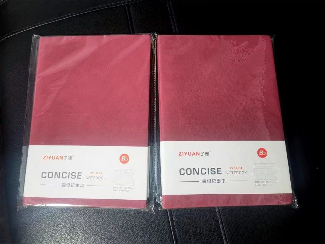 notebook (Category: Stationery & School Supplies) located in Singapore. Submitted by fang8686 (Listing ID 1454822079, Image 4). Description: b5 240 page each one sell at 8 dollars, 2 notes book will be 15 dollars, 3 books will be 21 dollar, 5 books will be 33 dollars deliver to ur address，buy 10 will be 60 dollars..