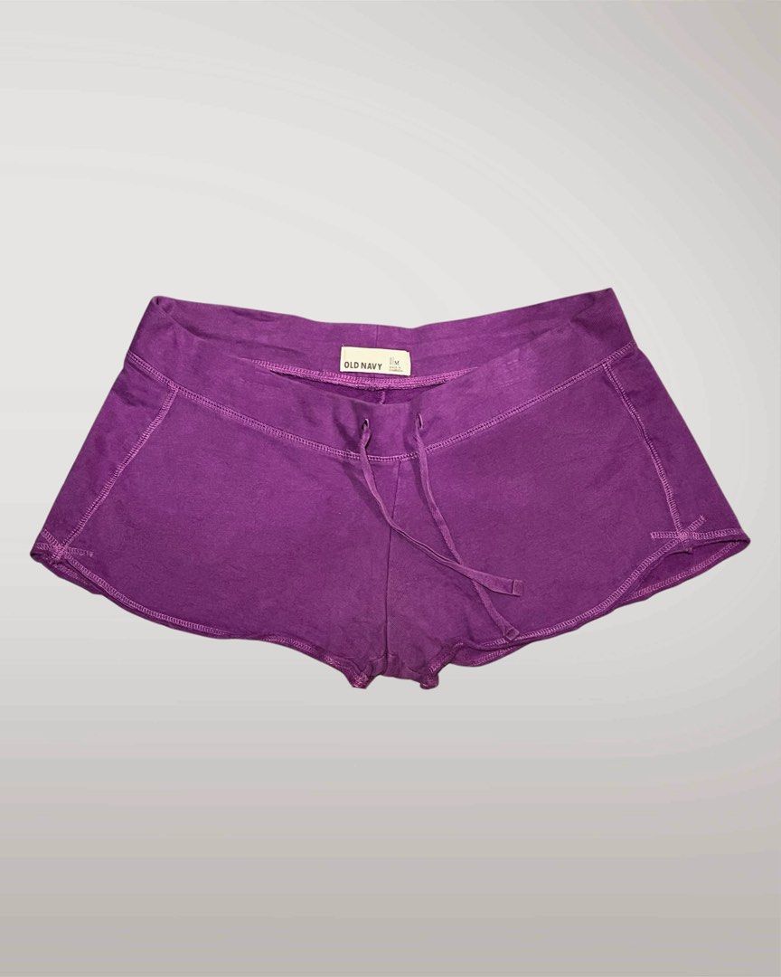 Old Navy Purple Drawstring Lounge Shorts (Category: Shorts) located in Taguig. Submitted by lilithryft (Listing ID 1454801820, Image 1). Description: Old Navy Purple Drawstring Lounge Shorts ₱199 • Size Medium • no issue 📍taguig city.