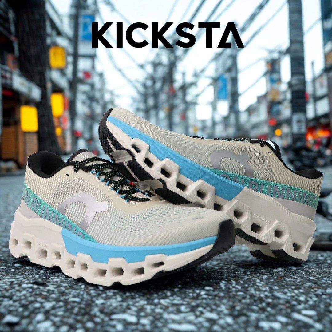 ON Cloud Monster 2 Running Shoes - Beige/Blue (Category: Sneakers) located in Manila. Submitted by braveocean.bf234c (Listing ID 1454837176, Image 3). Description: 🔥 Women's On Cloudmonster 2 3WE10113168 'Cream Horizon'🔥 SIZES AVAILABLE: 🚺 6/6.5/8/8.5/9/9.5 US Women 💰 Our Price: ₱8,495.00 Only. 💯Every item we sell is 100% Legit, Original and Authentic.✨ 📦 🚚 We ship nationwide across the Philippines. 📍 Kicksta Store Address: 2nd Flr - 25 D