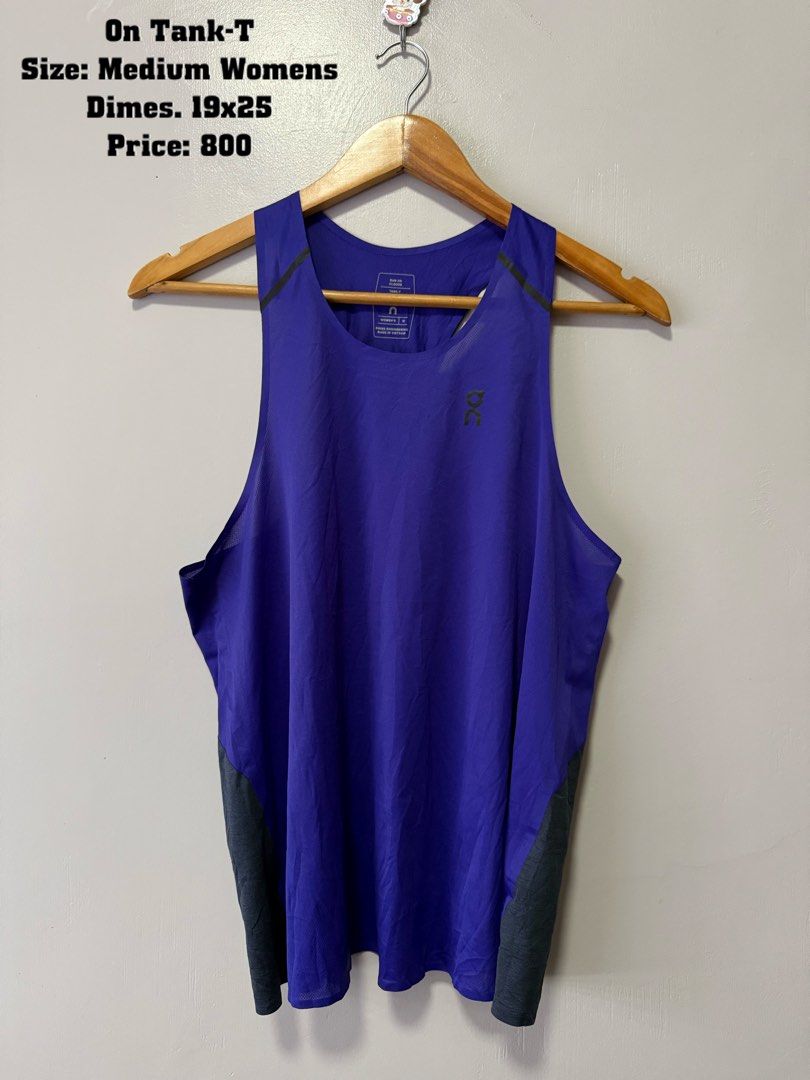 On Tank-T (Category: Shirts) located in Cauayan City . Submitted by Thevintagecode (Listing ID 1454757195, Image 1). Description: On Tank-T Size: Medium Womens Dimes: 19x25 Excellent condition Original No issue Mode of payment:Gcash Loc:Isabela Province.