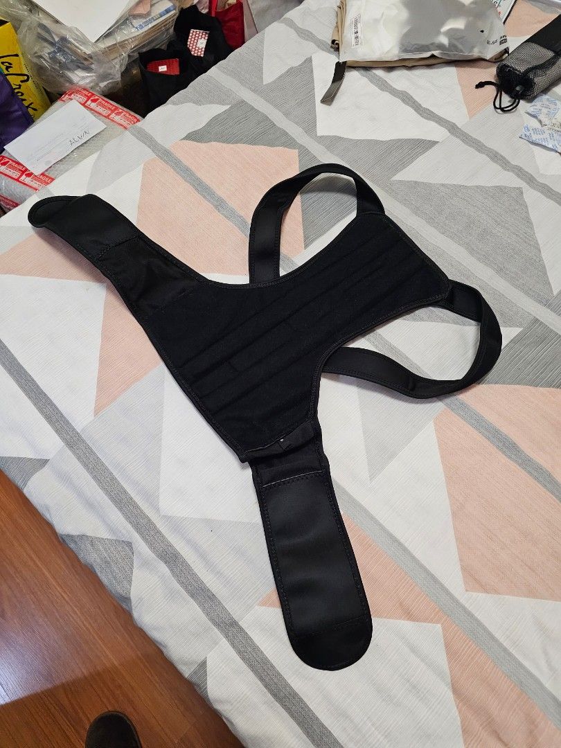 Open shoulder back correction belt for back support sports hunchback (Category: Medical Supplies & Tools) located in Manila. Submitted by chocomoose (Listing ID 1454826854, Image 3). Description: size small for 100-155cm height, 40-55kg used slightly.