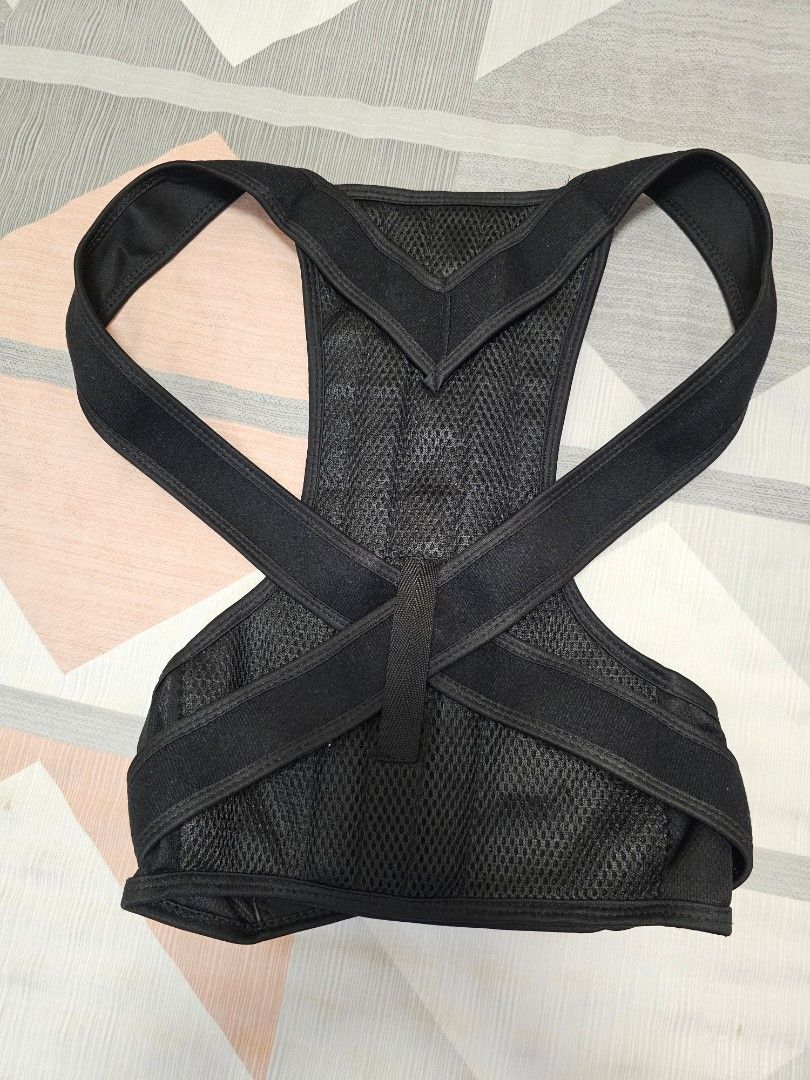 Open shoulder back correction belt for back support sports hunchback (Category: Medical Supplies & Tools) located in Manila. Submitted by chocomoose (Listing ID 1454826854, Image 2). Description: size small for 100-155cm height, 40-55kg used slightly.