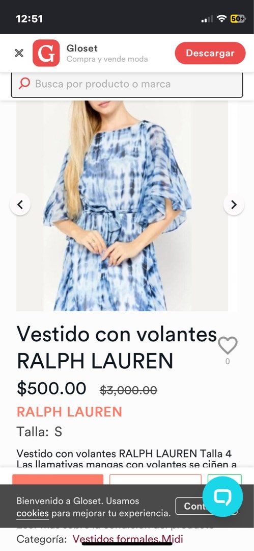 Orig rl dress (Category: Luxury Apparel) located in Dupax Del Norte. Submitted by lysamae21 (Listing ID 1454793164, Image 1). Description: Good condition Orig rl Fit to s-m.