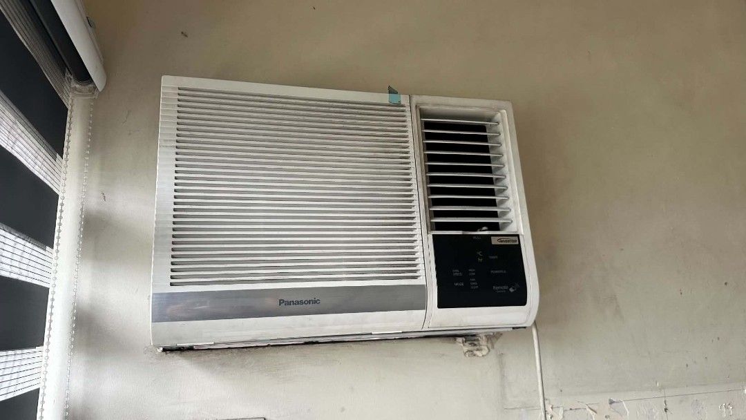 Panasonic Air Conditioner CW-XS128VPH Window Type (Category: Air Conditioning and Heating) located in Manila. Submitted by donsrea (Listing ID 1454787342, Image 1). Description: - Panasonic Window Air Conditioner - Model: CW-XS128VPH - Cooling Capacity: 12000 BTU/h - Power Input: 1.35kW - Refrigerant: R410A - Made in Malaysia - Fully functional and ready to use - no issues.