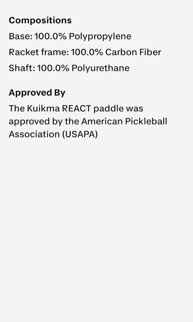 Pickleball Paddle React (Category: Racket & Ball Sports) located in Singapore. Submitted by kazuhikyo (Listing ID 1454882470, Image 3). Description: - Pickleball Paddle - Stylish blue and green design - Features vibration control technology - Enhanced grip with wrapped handle - Perfect for players aiming to elevate their game.