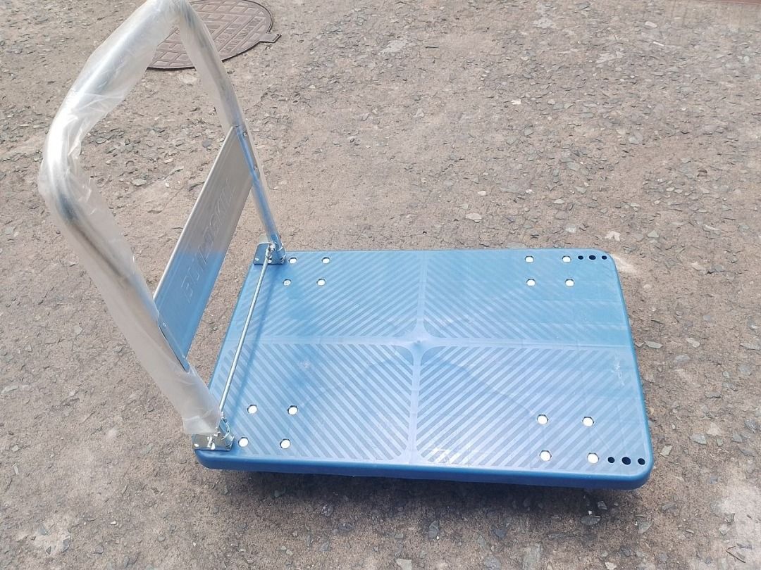 Plastic Platform Push Cart 60x90cm (300kg) (Category: Home Improvement Tools & Accessories) located in Manila. Submitted by 09171479278_elsie. (Listing ID 1454803810, Image 2). Description: Plastic Platform Push Cart 60x90cm (300kg).