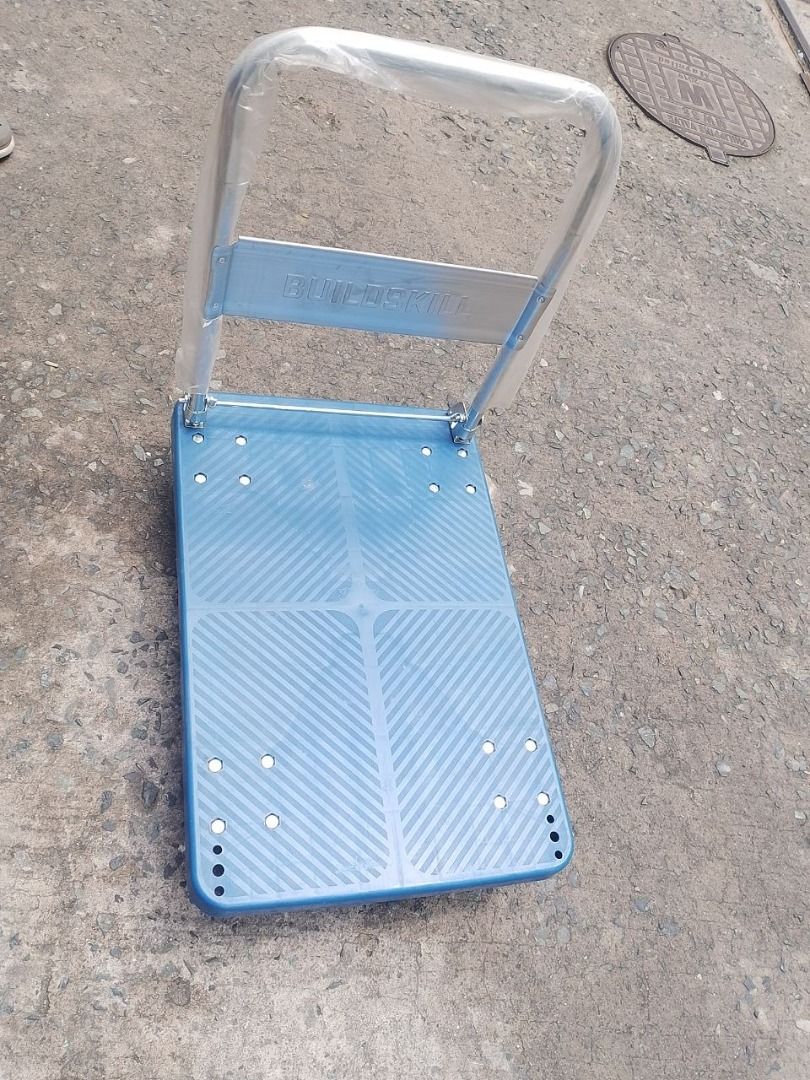 Plastic Platform Push Cart 60x90cm (300kg) (Category: Home Improvement Tools & Accessories) located in Manila. Submitted by 09171479278_elsie. (Listing ID 1454803810, Image 3). Description: Plastic Platform Push Cart 60x90cm (300kg).