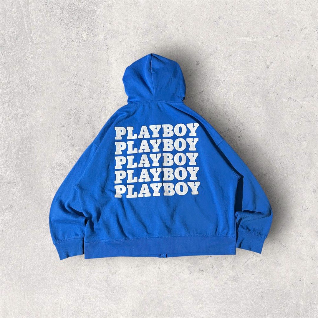 Play boy zip up hoddie jacket (Category: Coats, Jackets and Outerwear) located in Angeles City. Submitted by sothriftzz (Listing ID 1454872268, Image 2). Description: .