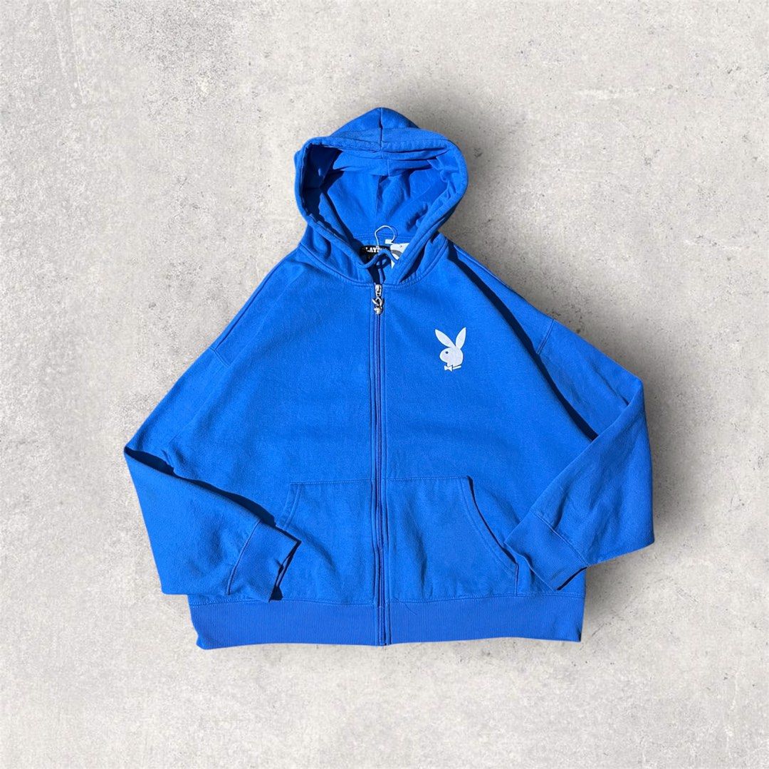 Play boy zip up hoddie jacket (Category: Coats, Jackets and Outerwear) located in Angeles City. Submitted by sothriftzz (Listing ID 1454872268, Image 1). Description: .