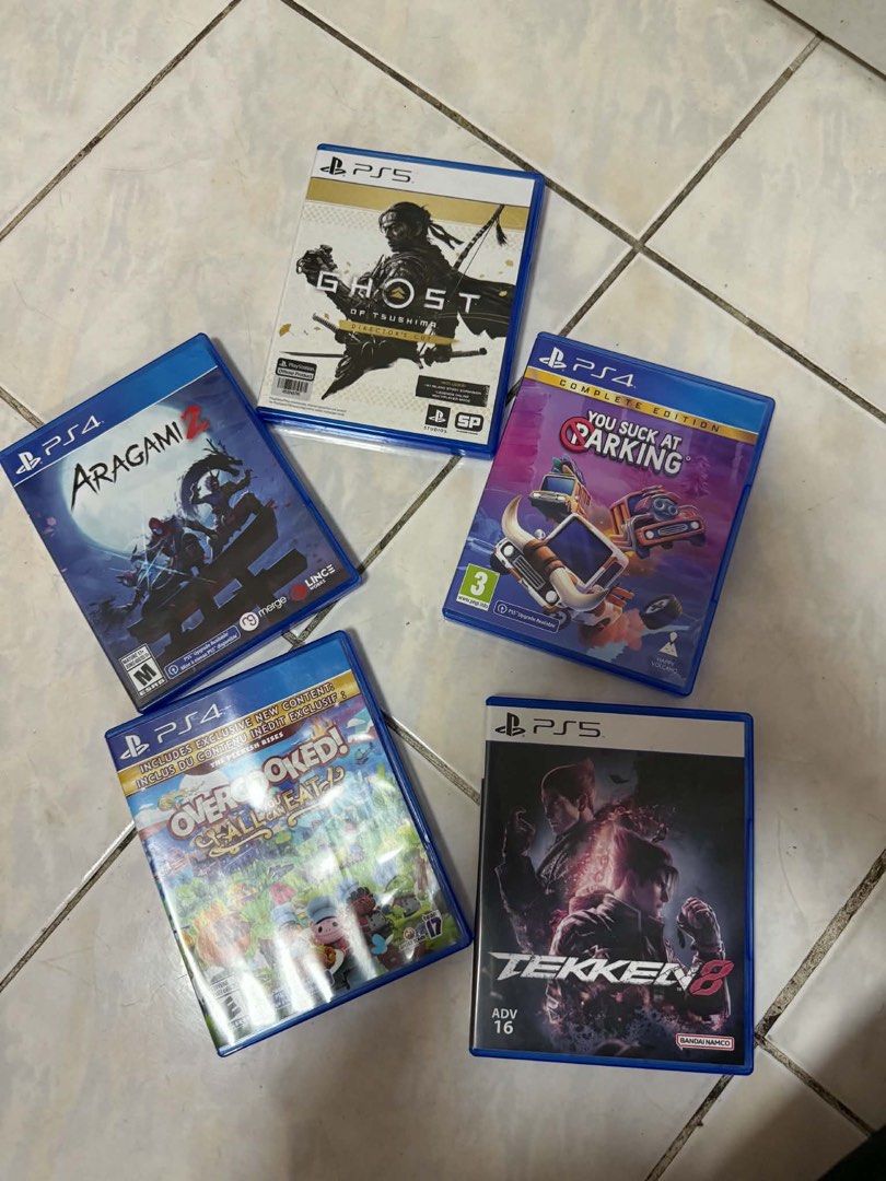 PlayStation 5 Console with Controller and 5 Games (Category: PlayStation) located in Manila. Submitted by minminrosales (Listing ID 1454768506, Image 2). Description: PS5 Slim Disc Edition + 5 Games Bought December 21, 2025 Complete with original box, controller, HDMI, power cable, USB cable, etc. Very lightly used / excellent condition No issues, disc drive fully working.