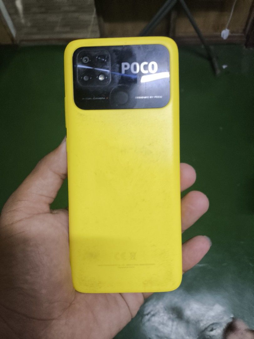 Poco c40 (Category: Xiaomi) located in Banting. Submitted by muhdsuzaimi532 (Listing ID 1454775949, Image 1). Description: masih berfungsi tapi screen terbuka skit dan ghost touch.