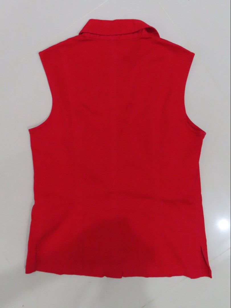 Polo Ralph Lauren Sleeveless Top (Category: Sleeveless) located in Pasay City. Submitted by 500below (Listing ID 1454906425, Image 3). Description: Worn: 2x.