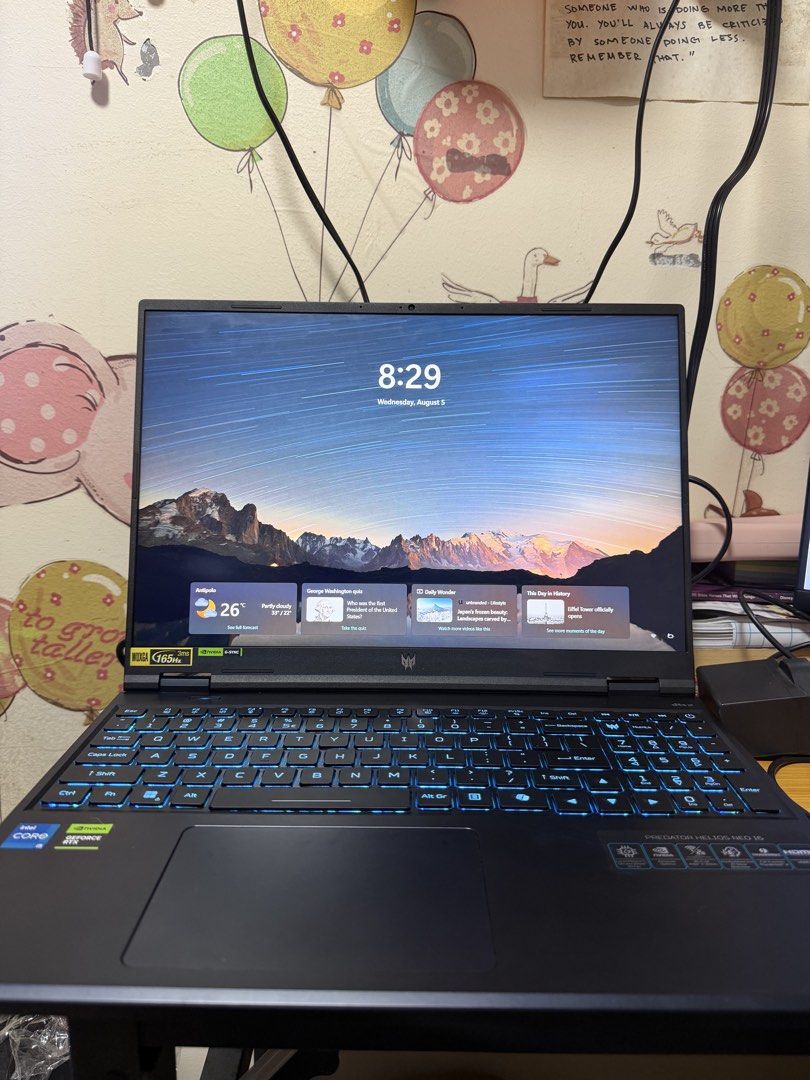 Predator Laptop (Category: Laptops & Notebooks) located in Manila. Submitted by annetrepreneur (Listing ID 1454783445, Image 2). Description: Never been used, 65k bili ko for sale nlng ng 55k! .