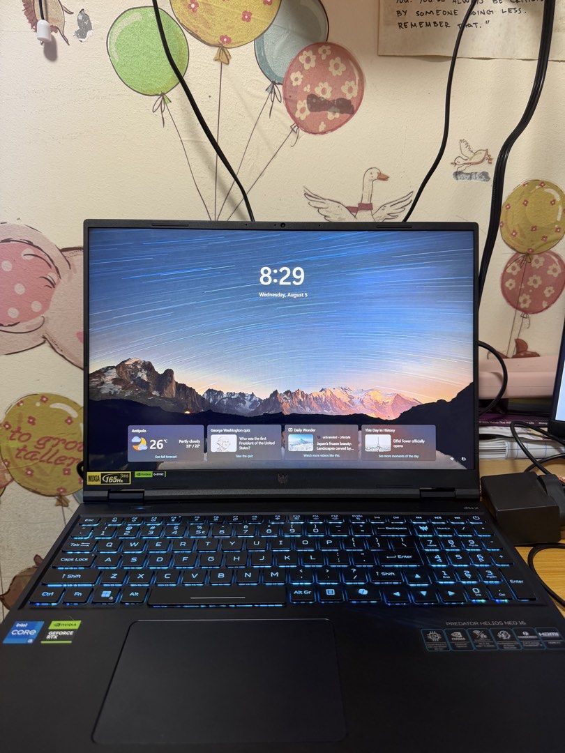 Predator Laptop (Category: Laptops & Notebooks) located in Manila. Submitted by annetrepreneur (Listing ID 1454783445, Image 3). Description: Never been used, 65k bili ko for sale nlng ng 55k! .