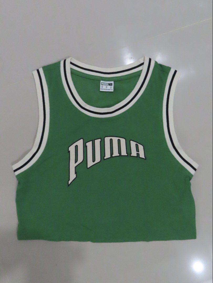 Puma Logo Crop Tank Top (Category: Activewear) located in Pasay City. Submitted by 500below (Listing ID 1454908840, Image 3). Description: Worn: 2x.