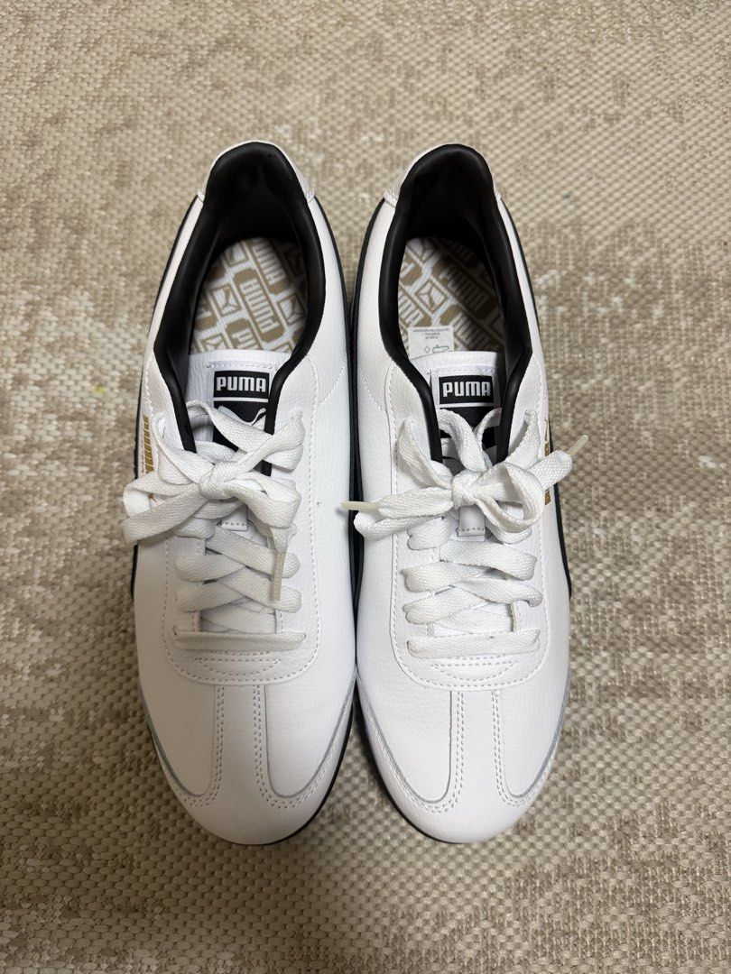 Puma roma size 10 US brand new 100% authentic (Category: Casual Shoes) located in Paranaque City. Submitted by safehands1 (Listing ID 1454876355, Image 2). Description: Brand new puma roma Size 10 US no box Meet up bgc 100% authentic.