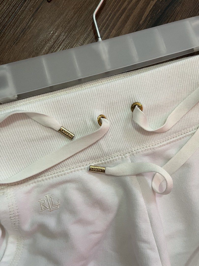 Ralph Lauren White Joggers (Category: Other Bottoms) located in Muntinlupa City. Submitted by lovedbysabel (Listing ID 1454793906, Image 2). Description: Barely worn as they were a bit big on me. I’m only a size XS! Still super white and in great condition. Selling this at a super low price as I’m trying to make more space in my closet.