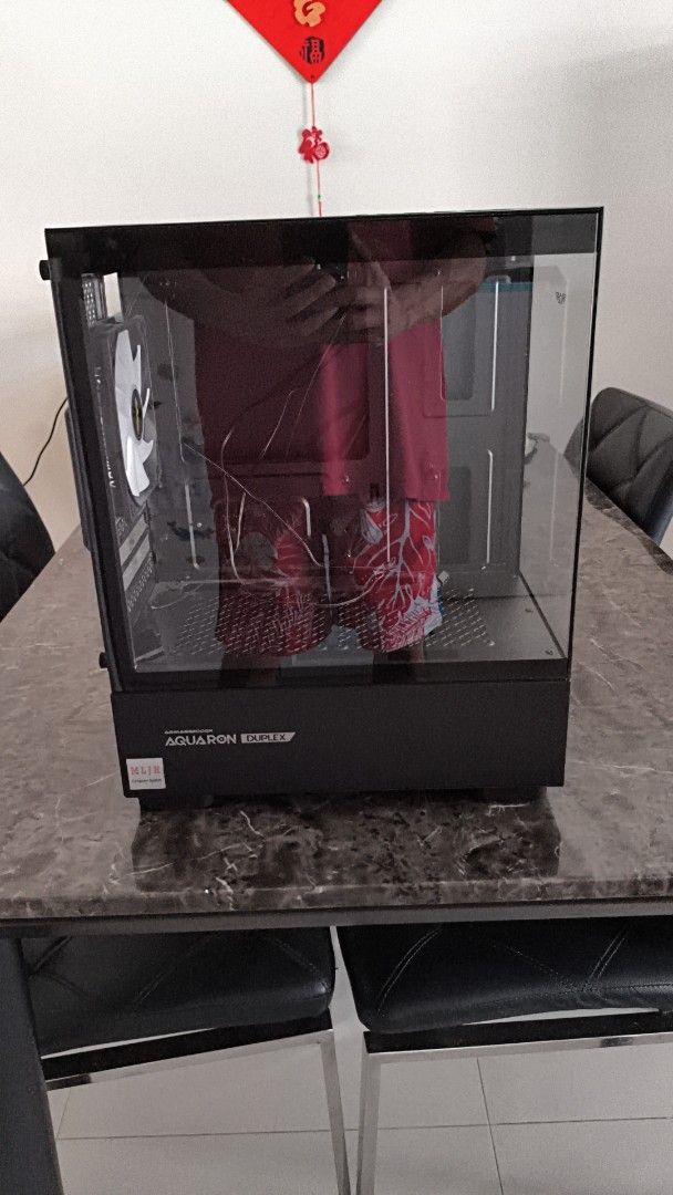 Armageddon Aquaron Duplex PC Case with Tempered Glass, Computers & Tech ...