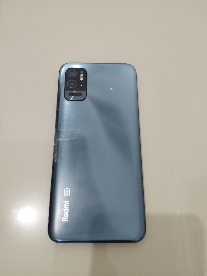 Redmi note 10t 5g (Category: Xiaomi) located in Tanza. Submitted by hypeintruderz (Listing ID 1454902957, Image 1). Description: "ISSUE" -damagable screen protector ("but not the lcd)" -damagable volume buttons and it doesn't works, go to settings and then go to sound & vibration to adjust the volume - the power off button are removable/detachable pero pwede pa mapaayos including volume buttons -konting gasgas sa likod, gilid at top ng phone "ALL