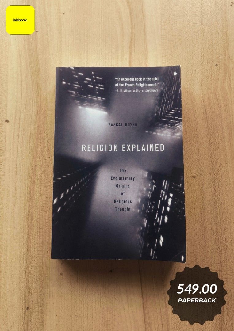 Religious Explained by Pascal Boyer (Category: Religion Books) located in Bacoor. Submitted by lalabook (Listing ID 1454819197, Image 1). Description: Format: Paperback Condition: Very Good Condition ****** Shipping and Payment details: MOP: GCash and Bank Deposit MOD: Gogo Express, LBC, Lalamove Location: Bacoor City, Cavite ❌ No Cash on Delivery ❌ No Orange App Checkout Kindly visit our page for more titles. Send us a message if you're interest