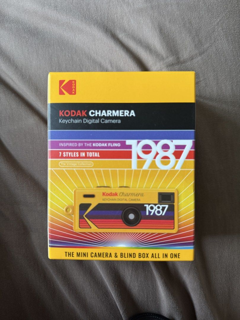 RUSH Kodak Charmera Keychain Camera (Category: Cameras) located in Paranaque City. Submitted by issaytrillanes_ (Listing ID 1454812059, Image 1). Description: SELLING: Kodak Charmera Black and Rainbow variant - Never used - With box and charging cable Slightly negotiable .