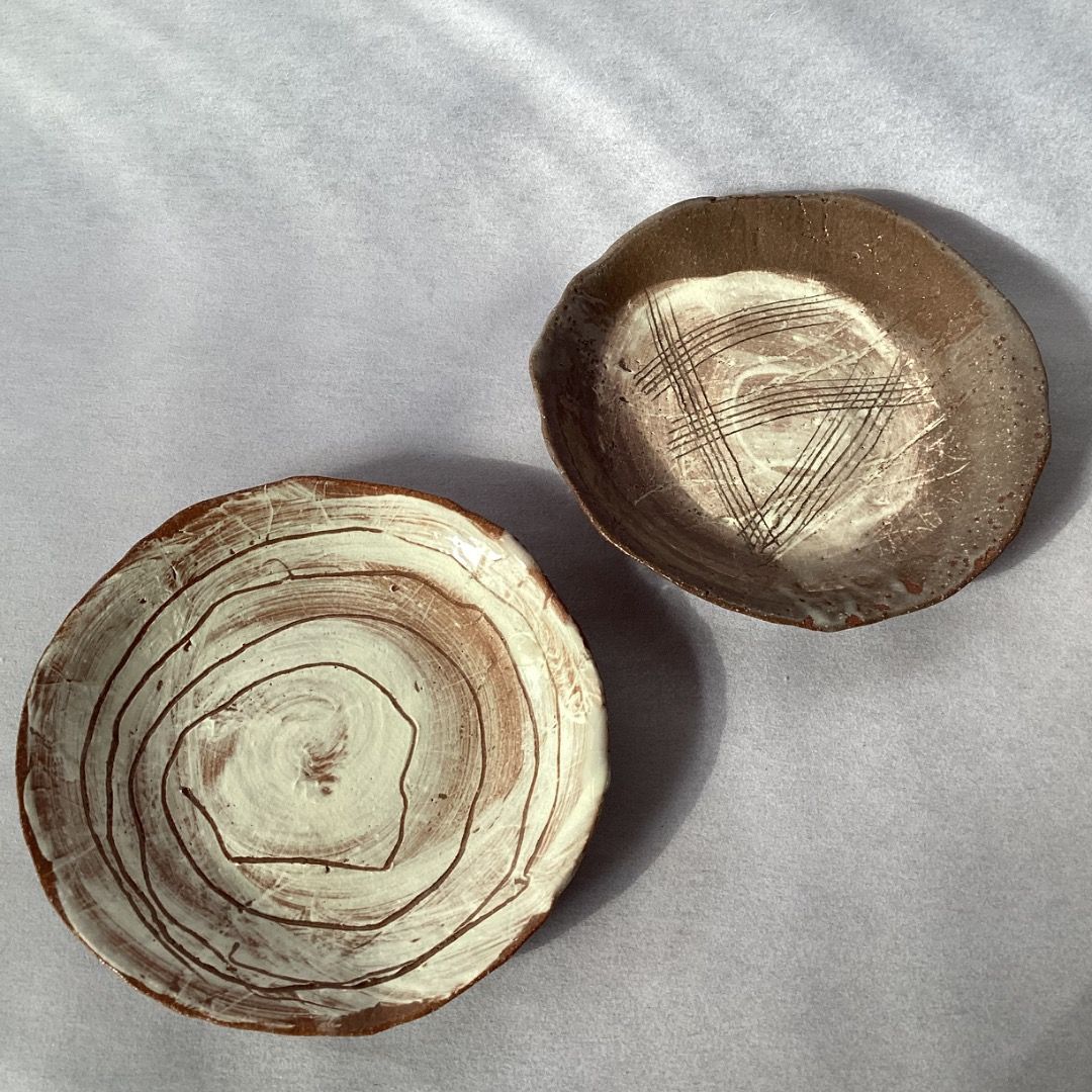 Rustic Wabi-Sabi Plates (Category: Dinnerware & Cutlery) located in Davao. Submitted by eclectic1925 (Listing ID 1454908289, Image 1). Description: Php350 for 2 Rustic Wabi-Sabi Plates H: 1 inch L: 6.5 inches Please REVIEW PHOTOS We use 100% repurposed packaging materials SF starts at Php70 via Flash Express First to pay.