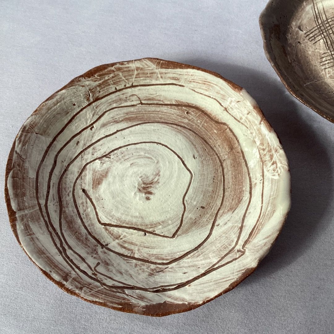 Rustic Wabi-Sabi Plates (Category: Dinnerware & Cutlery) located in Davao. Submitted by eclectic1925 (Listing ID 1454908289, Image 3). Description: Php350 for 2 Rustic Wabi-Sabi Plates H: 1 inch L: 6.5 inches Please REVIEW PHOTOS We use 100% repurposed packaging materials SF starts at Php70 via Flash Express First to pay.
