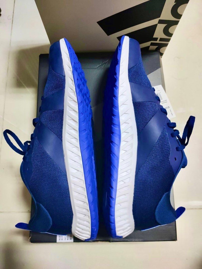 *SALE* adidas EVERYSET TRAINERS ID4991 US11/UK10.5 (Category: Sneakers) located in Singapore. Submitted by nofrillsfactoryoutlet (Listing ID 1454856819, Image 8). Description: Retail : $115 FINAL SALE : $63 100% Authentic, Brand New with Official Tag and in Box. ⭐️Brand : adidas ⭐️Series : EVERYSET TRAINERS ⭐️SKU : ID4991 ⭐️Type : Running shoes / sneakers / trainers ⭐️Colour : Dark Blue / Cloud White / Lucid Blue ⭐️Size : US11 / UK10.5 ⭐️Meet Up 