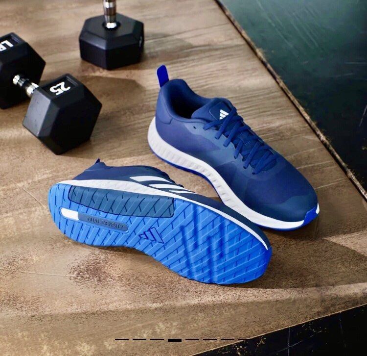 *SALE* adidas EVERYSET TRAINERS ID4991 US11/UK10.5 (Category: Sneakers) located in Singapore. Submitted by nofrillsfactoryoutlet (Listing ID 1454856819, Image 3). Description: Retail : $115 FINAL SALE : $63 100% Authentic, Brand New with Official Tag and in Box. ⭐️Brand : adidas ⭐️Series : EVERYSET TRAINERS ⭐️SKU : ID4991 ⭐️Type : Running shoes / sneakers / trainers ⭐️Colour : Dark Blue / Cloud White / Lucid Blue ⭐️Size : US11 / UK10.5 ⭐️Meet Up 