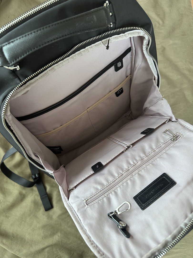 Samsonite Zalia 3.0 Backpack (Category: Backpacks) located in Manila. Submitted by closetofaca (Listing ID 1454813023, Image 3). Description: Size: 11x14.5” Has multiple compartments and pockets :) .
