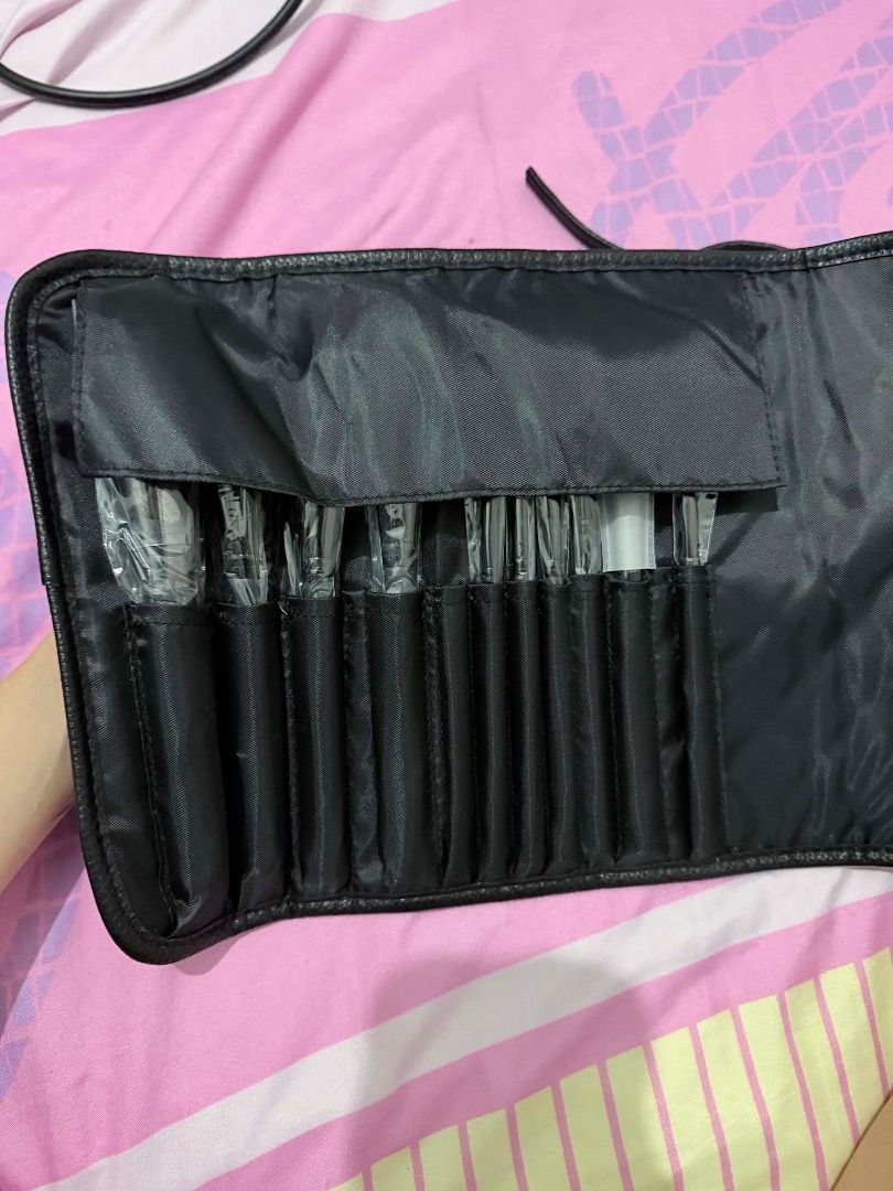SEPHORA COLLECTION Ready to Roll Makeup Brush Set (Category: Makeup) located in Manila. Submitted by togeprrii (Listing ID 1454880330, Image 2). Description: A vegan and cruelty-free, 10-piece full face brush set that includes all the essential brushes to complete any makeup look. This Set Contains: - Powder Brush - Complexion Brush - Angled Blush Brush - Highlight And Contour Brush - Fan Brush - Eyeshadow Brush - Smudge Brush - Blending Crease B